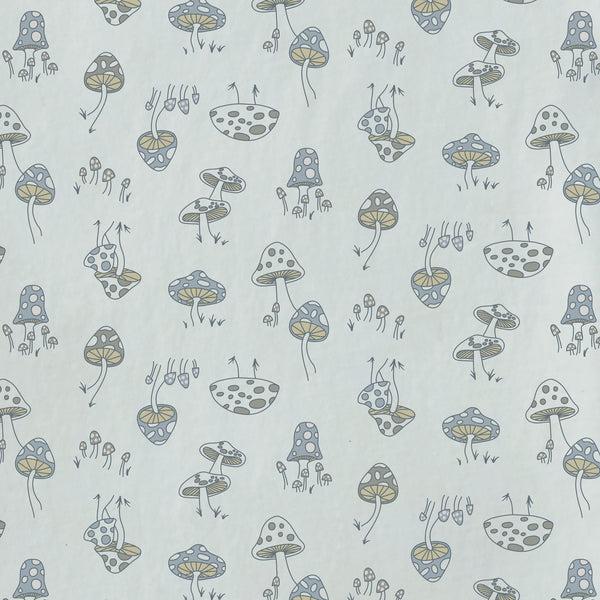 Life Is Good Men's Mushroom Pattern Camp Shirt