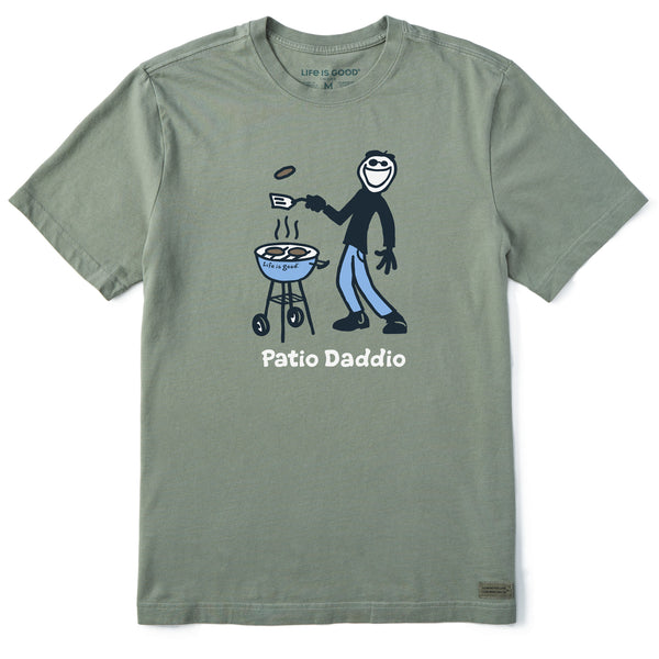 life is good Men's Patio Daddio Short Sleeve Tee