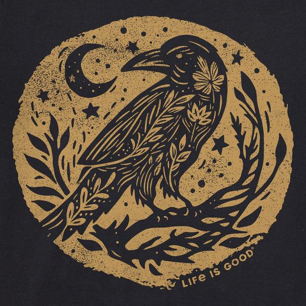 Life Is Good Men's Raven Moon Short Sleeve Tee