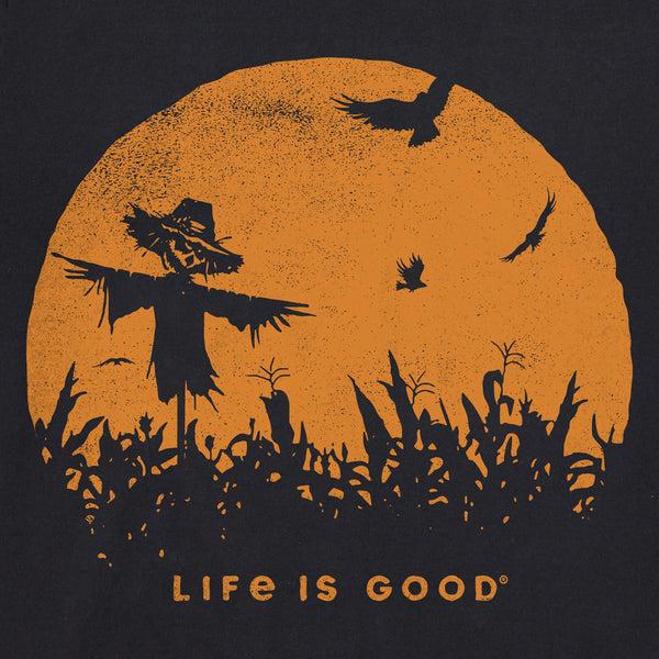 Life Is Good Men's Scarecrow Moon Short Sleeve Tee