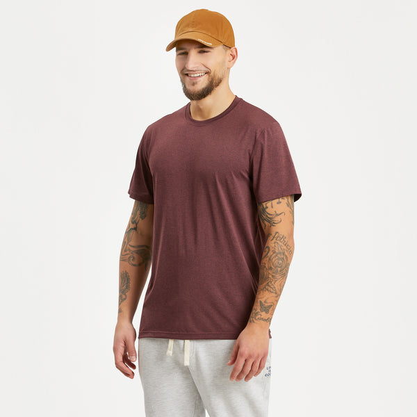 Life Is Good Men's Solid Active Tee