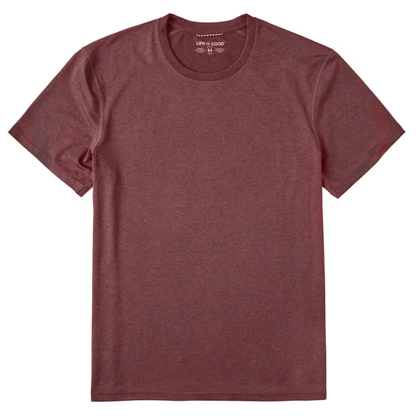 life is good Men's Solid Active Tee