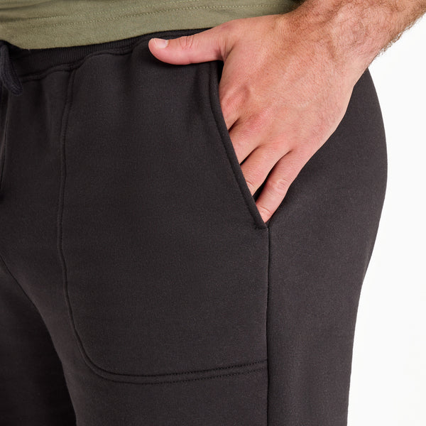 Life Is Good Men's Solid Good Vibes Fleece Shorts