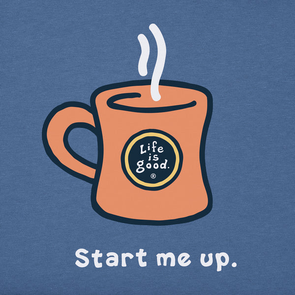 Life Is Good Men's Start Me Up Short Sleeve Tee