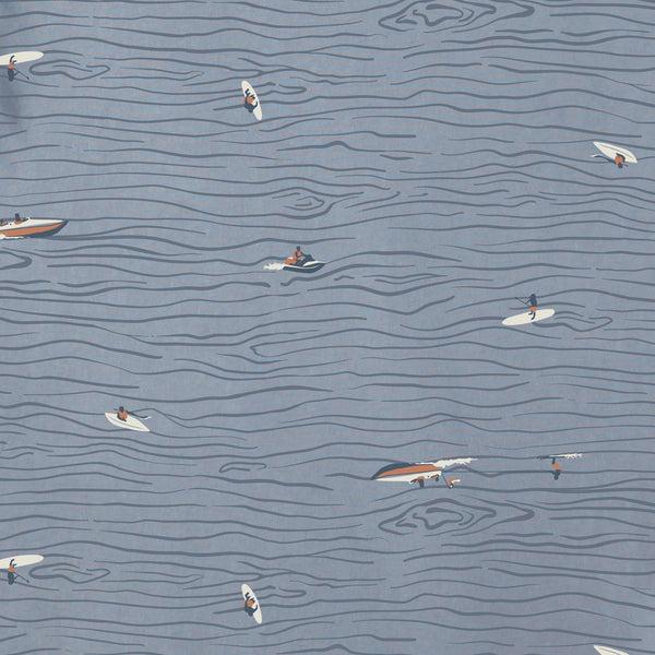 Life Is Good Men's Water Sports Pattern Camp Shirt