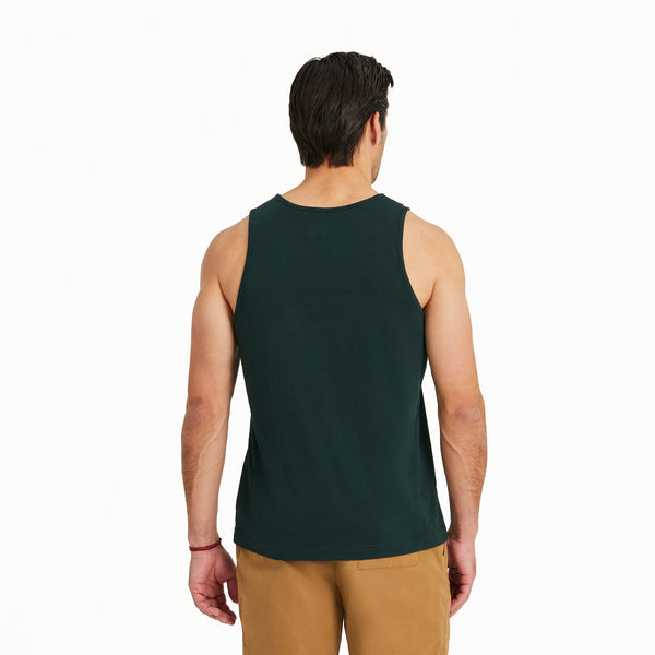 Life Is Good Men's Wavy Sunset Crusher-LITE Tank