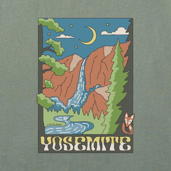 Life Is Good Men's Yosemite Falls Short Sleeve Tee