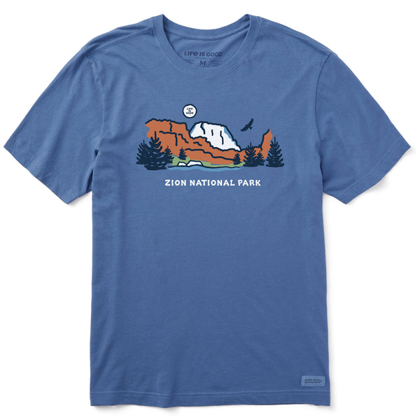 life is good Men's Zion Vista Short Sleeve Tee