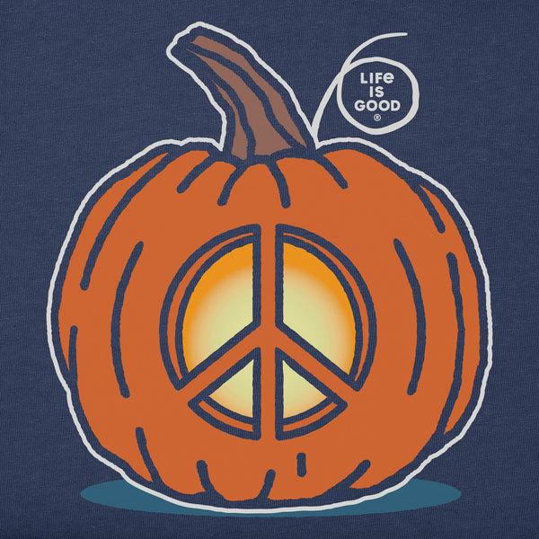 life is good Peace Pumpkin