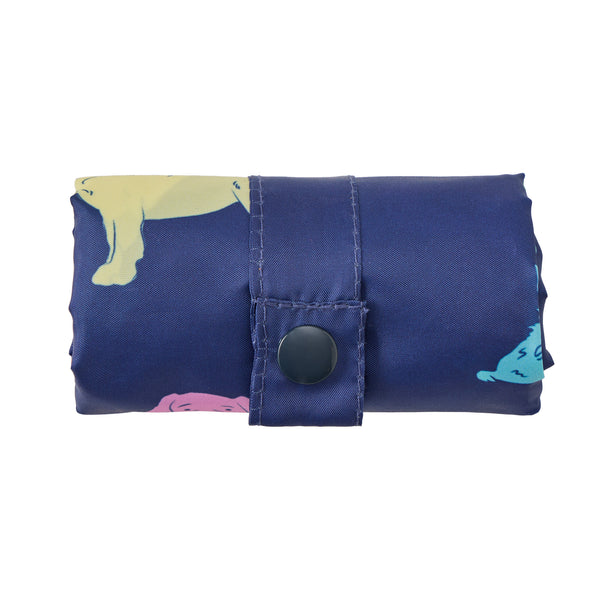 Life Is Good Playful Dog Pattern Roll And Go Tote
