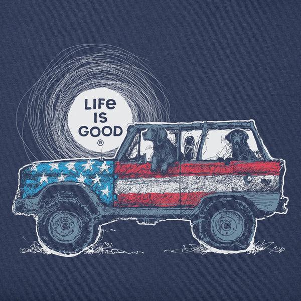 life is good Scribble Flag Off Road