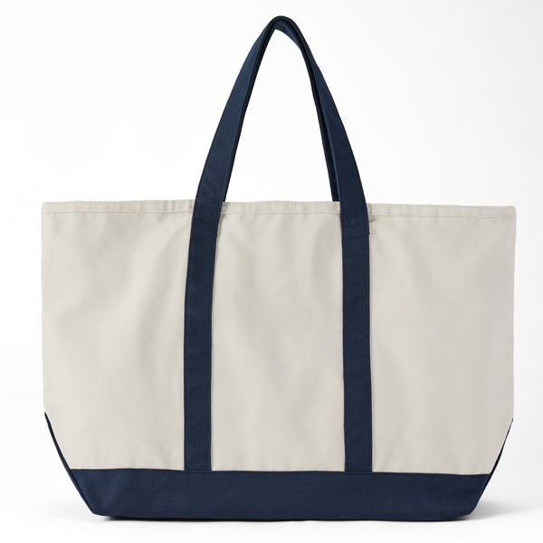 Life Is Good Sticker Collage Canvas Zip Tote Bag