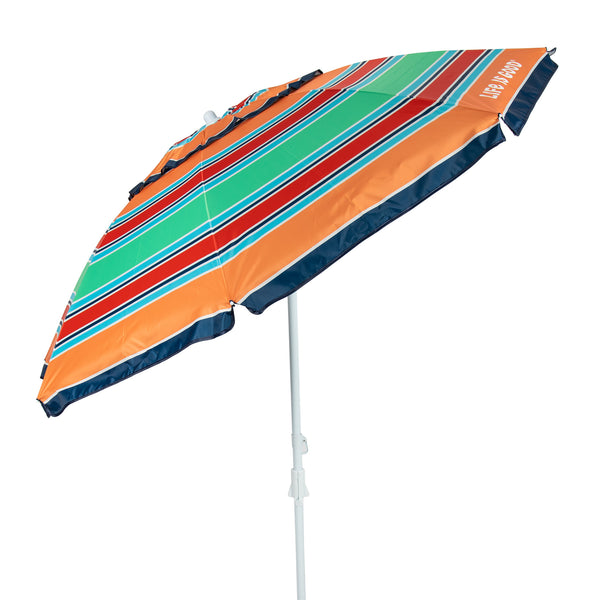 Life Is Good Stripe Beach Umbrella