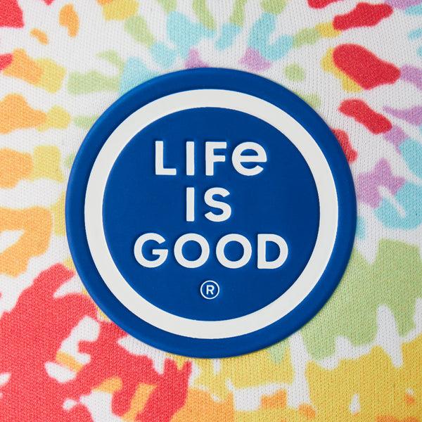 Life Is Good Tie Dye Coin Kids Trucker Hat