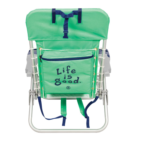 Life Is Good Turtle Backpack Beach Chair