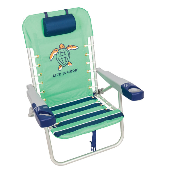 life is good Turtle Backpack Beach Chair