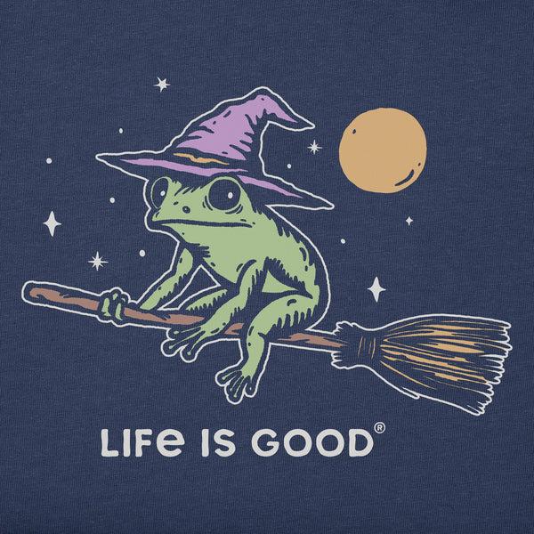 life is good Witch Frog
