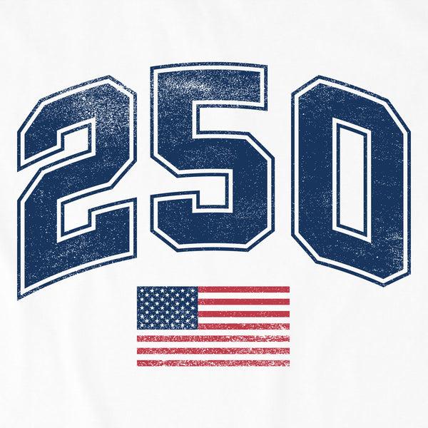 Life Is Good Women's 250 USA Short Sleeve Tee