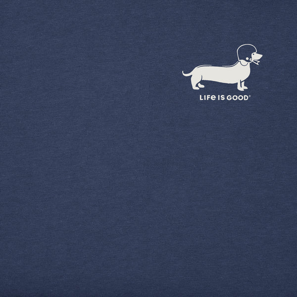 Life Is Good Women's 3rd And Long Short Sleeve Tee