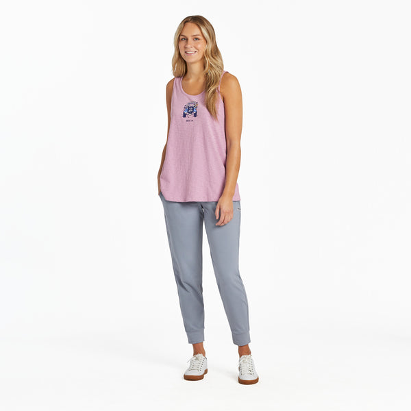 Life Is Good Women's All In ATV Textured Slub Tank