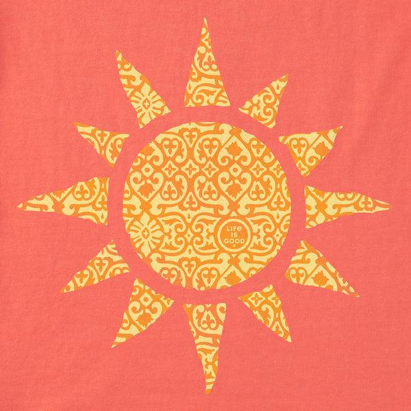 Life Is Good Women's Ancient Sun Crusher Tank