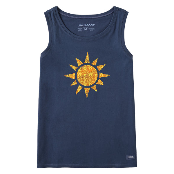 Life Is Good Women's Ancient Sun Crusher Tank