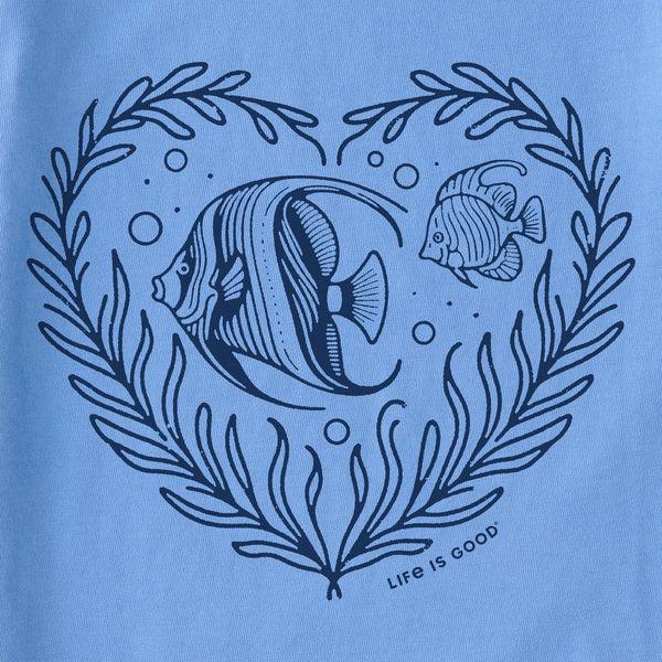 Life Is Good Women's Angelfish Heart Crusher Tank