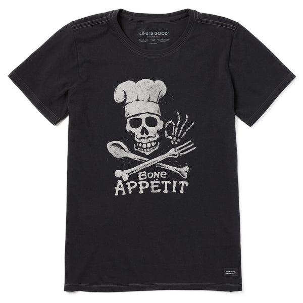 life is good Women's Bone Appetit Short Sleeve Tee