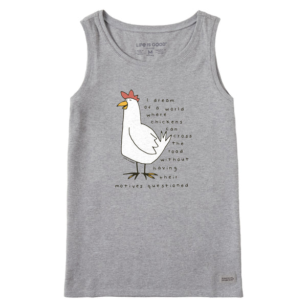 life is good Women's Chicken Motives Crusher Tank