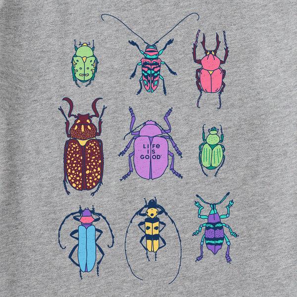 Life Is Good Women's Cool Bug Grid Crusher Tank