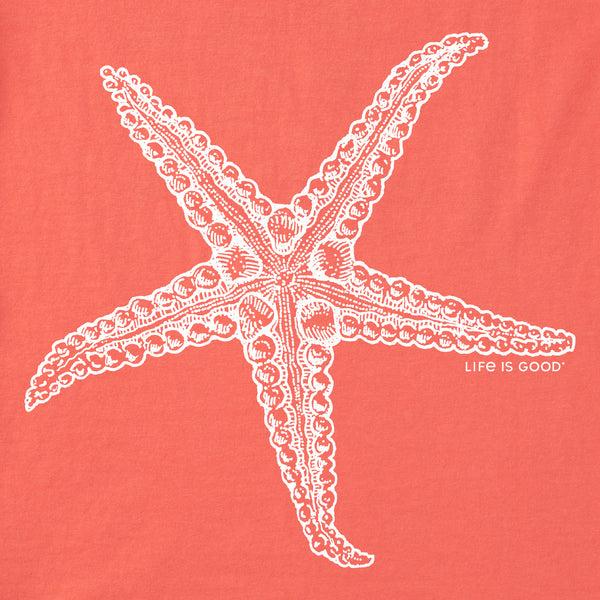 Life Is Good Women's Crafty Starfish Crusher Tank