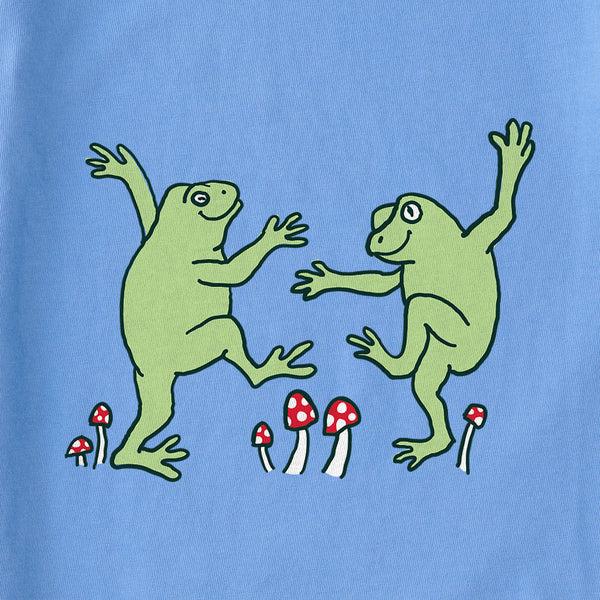 Life Is Good Women's Dancing Frogs Crusher Tank