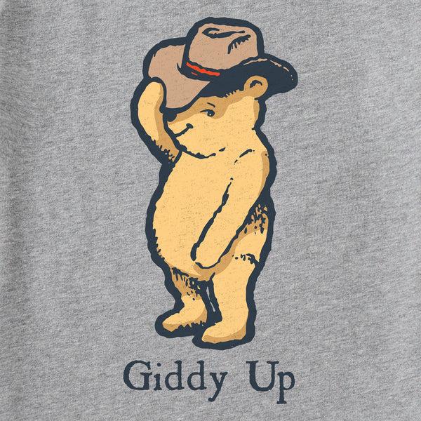 Life Is Good Women's Giddy Up Winnie Crusher Tank
