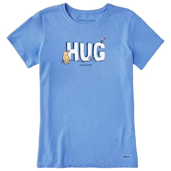 life is good Women's Hug Winnie Short Sleeve Tee
