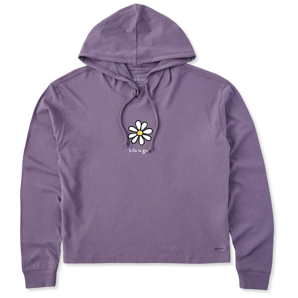 Life Is Good Women's LIG Daisy Crusher Boxy Hoodie