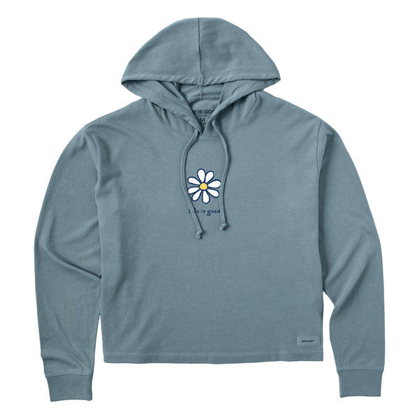 life is good Women's LIG Daisy Crusher Boxy Hoodie
