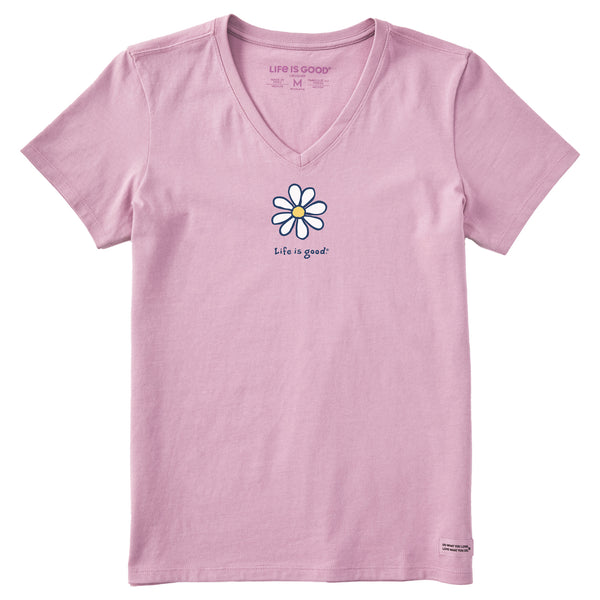 life is good Women's LIG Daisy Short Sleeve Vee