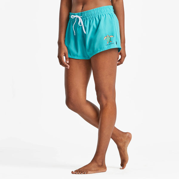 life is good Women's Sea Turtle Boardshort