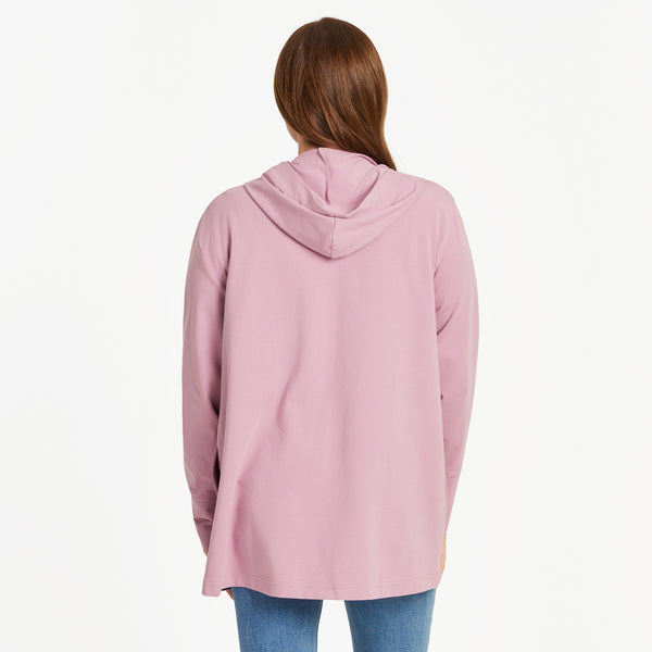 Life Is Good Women's Solid Crusher-FLEX Cardigan