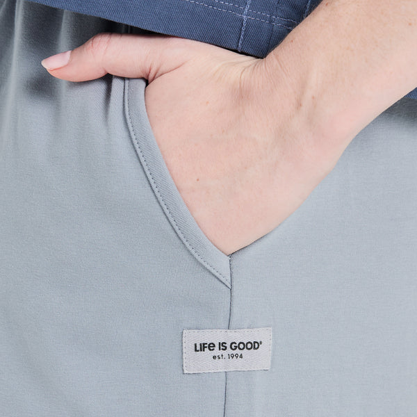 Life Is Good Women's Solid Crusher-FLEX Crop Pant