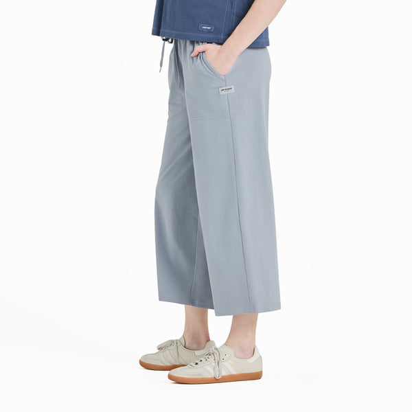 life is good Women's Solid Crusher-FLEX Crop Pant