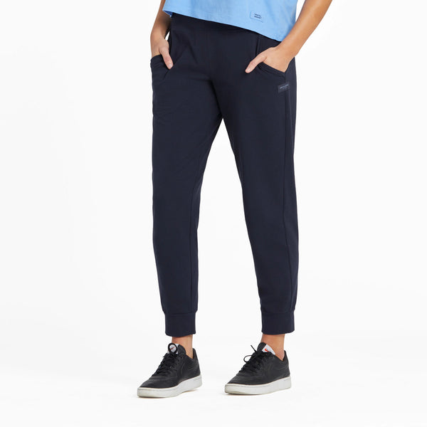 life is good Women's Solid Crusher-FLEX Jogger