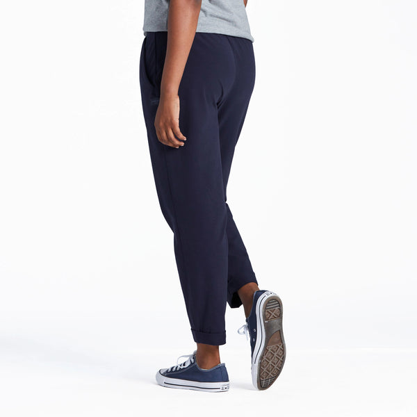 Life Is Good Women's Solid Crusher-Flex Pant