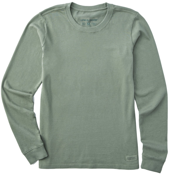 life is good Women's Solid Long Sleeve Tee