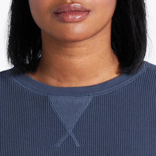 Life Is Good Women's Solid Long Sleeve Thermal Tee