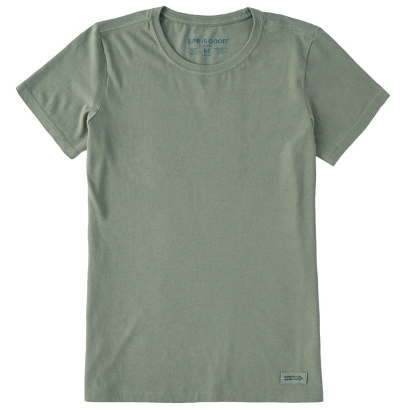 Life Is Good Women's Solid Short Sleeve Tee