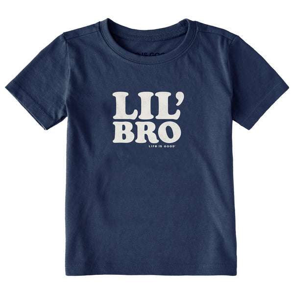 Life Is Good Lil Bro Short Sleeve Toddler Crusher Tee