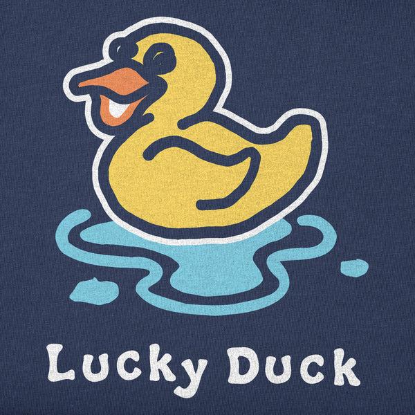 Life Is Good Lucky Duck Short Sleeve Toddler Crusher Tee