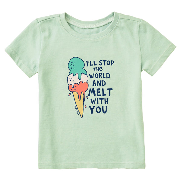 life is good Melt With You Ice Cream Short Sleeve Toddler Crusher Tee