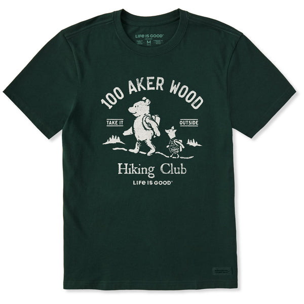 Life Is Good Men's 100 Aker Hiking Club Short Sleeve Crusher Tee